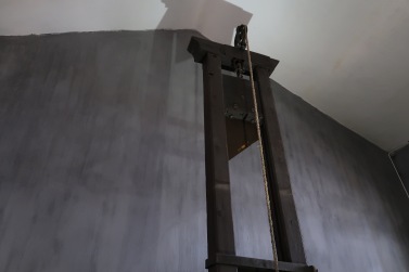 French Guillotine used for executing prisoners